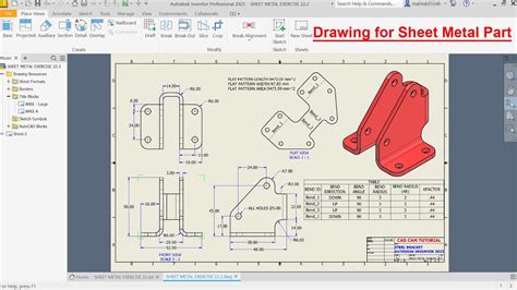 sheet metal drawing best practices|sheet metal drawings with gd&t.